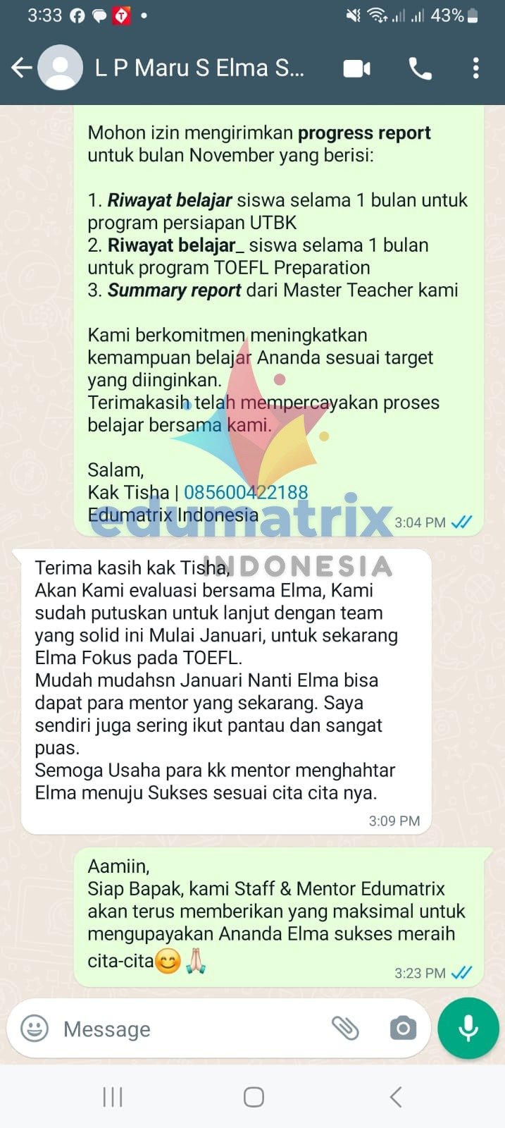 testi TOEFL